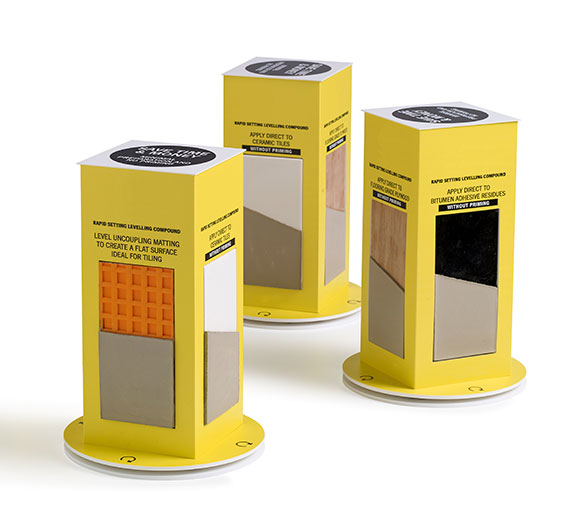 Counter Display 5mm Foamex Rotating Ardex | Product Packaging and Printing | Cameo Print and Display | Large Format Printing | Cambridge