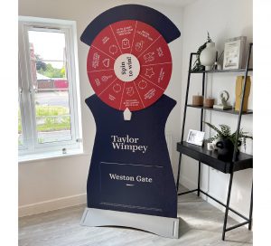 printing|large-format|creative|pos|point-of-sale|cameo|print|cameo-print-and-displays|bespoke|bespoke-signage|taylor-wimpey|spin-to-win|spinning-wheel|free-standing-display